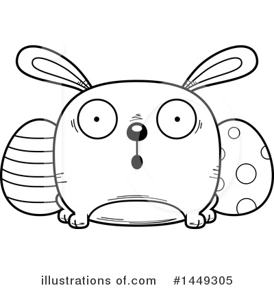 Royalty-Free (RF) Easter Bunny Clipart Illustration by Cory Thoman - Stock Sample #1449305