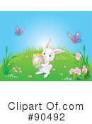 Easter Bunny Clipart #90492 by Pushkin