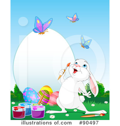 Easter Bunny Clipart #90497 by Pushkin