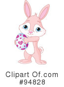 Easter Bunny Clipart #94828 by Pushkin