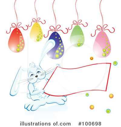 Easter Bunny Clipart #100698 by MilsiArt