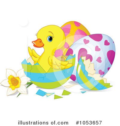 Royalty-Free (RF) Easter Clipart Illustration by Pushkin - Stock Sample #1053657
