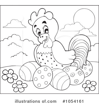 Royalty-Free (RF) Easter Clipart Illustration by visekart - Stock Sample #1054161
