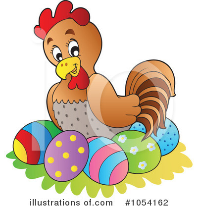 Royalty-Free (RF) Easter Clipart Illustration by visekart - Stock Sample #1054162