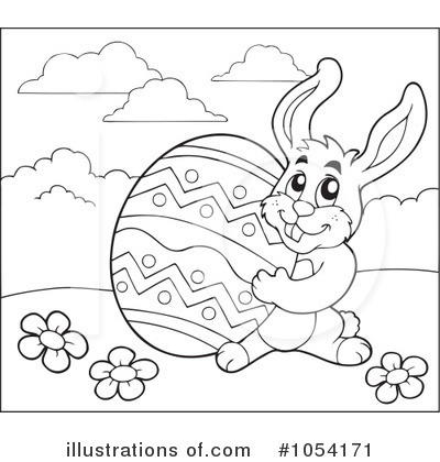 Royalty-Free (RF) Easter Clipart Illustration by visekart - Stock Sample #1054171