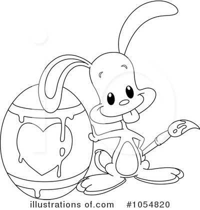 Easter Bunny Clipart #1054820 by yayayoyo