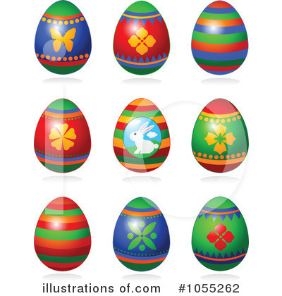 Royalty-Free (RF) Easter Clipart Illustration by Pushkin - Stock Sample #1055262