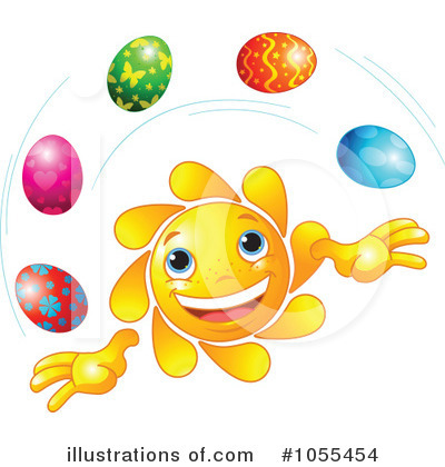 Royalty-Free (RF) Easter Clipart Illustration by Pushkin - Stock Sample #1055454