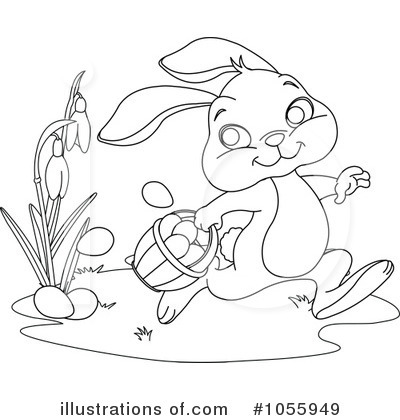 Royalty-Free (RF) Easter Clipart Illustration by Pushkin - Stock Sample #1055949