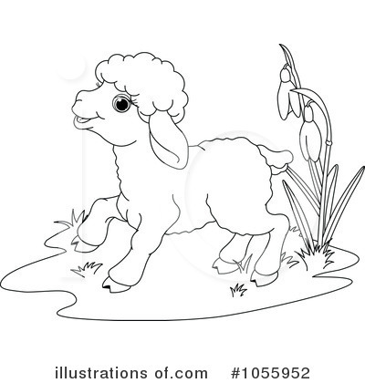 Royalty-Free (RF) Easter Clipart Illustration by Pushkin - Stock Sample #1055952