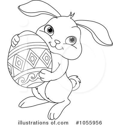 Royalty-Free (RF) Easter Clipart Illustration by Pushkin - Stock Sample #1055956