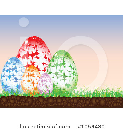 Easter Eggs Clipart #1056430 by Andrei Marincas
