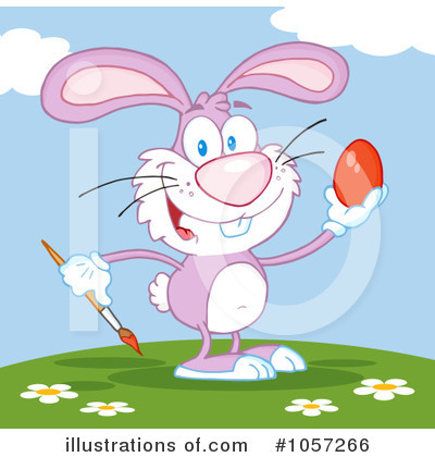 Royalty-Free (RF) Easter Clipart Illustration by Hit Toon - Stock Sample #1057266