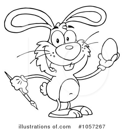 Royalty-Free (RF) Easter Clipart Illustration by Hit Toon - Stock Sample #1057267