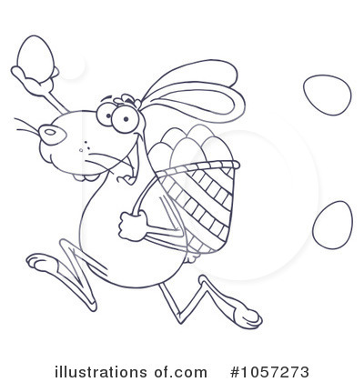 Royalty-Free (RF) Easter Clipart Illustration by Hit Toon - Stock Sample #1057273