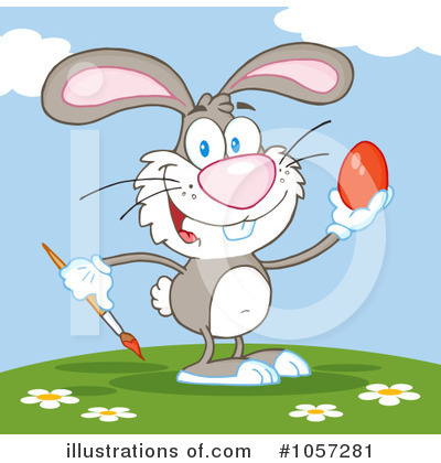 Royalty-Free (RF) Easter Clipart Illustration by Hit Toon - Stock Sample #1057281