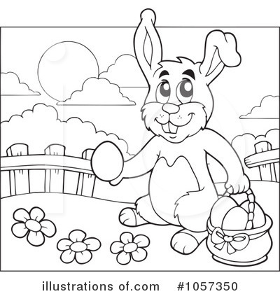 Royalty-Free (RF) Easter Clipart Illustration by visekart - Stock Sample #1057350