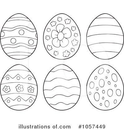 Royalty-Free (RF) Easter Clipart Illustration by visekart - Stock Sample #1057449