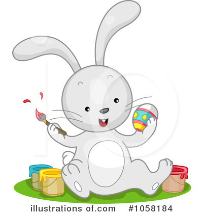 Easter Bunny Clipart #1058184 by BNP Design Studio