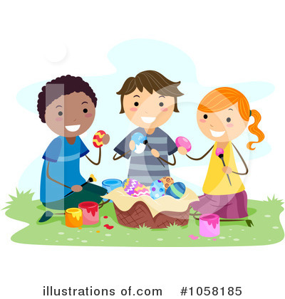 Royalty-Free (RF) Easter Clipart Illustration by BNP Design Studio - Stock Sample #1058185