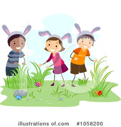 Royalty-Free (RF) Easter Clipart Illustration by BNP Design Studio - Stock Sample #1058200