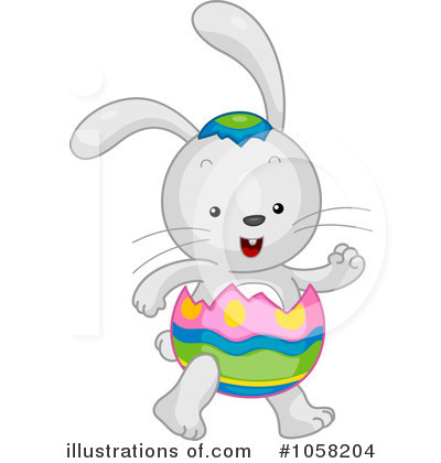 Easter Bunny Clipart #1058204 by BNP Design Studio