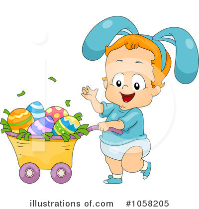 Royalty-Free (RF) Easter Clipart Illustration by BNP Design Studio - Stock Sample #1058205