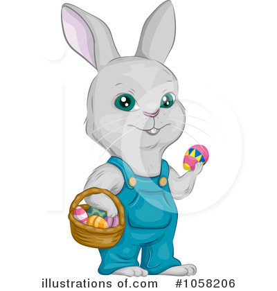 Easter Bunny Clipart #1058206 by BNP Design Studio
