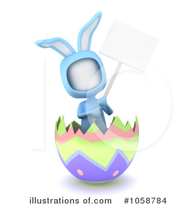 Easter Bunny Clipart #1058784 by BNP Design Studio