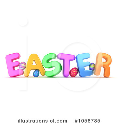 Royalty-Free (RF) Easter Clipart Illustration by BNP Design Studio - Stock Sample #1058785