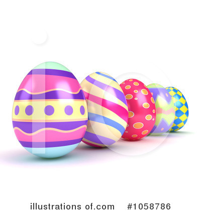 Royalty-Free (RF) Easter Clipart Illustration by BNP Design Studio - Stock Sample #1058786