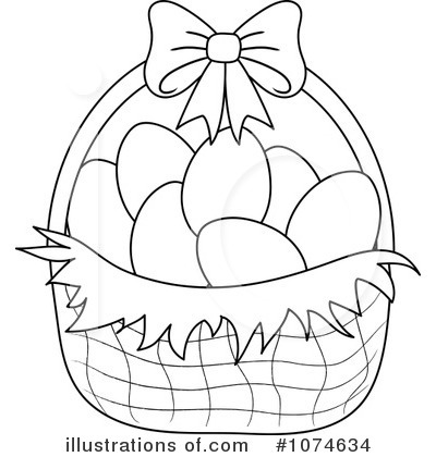 Royalty-Free (RF) Easter Clipart Illustration by Pams Clipart - Stock Sample #1074634