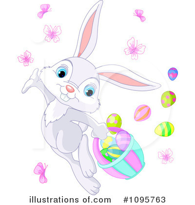 Easter Bunny Clipart #1095763 by Pushkin