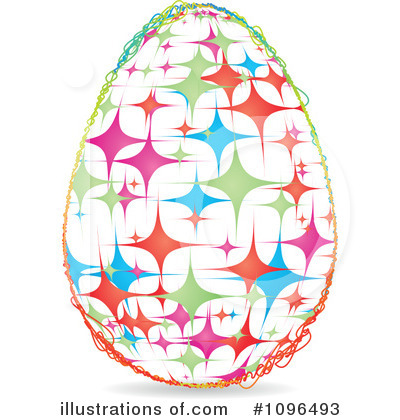 Easter Eggs Clipart #1096493 by Andrei Marincas