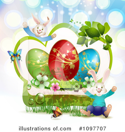 Royalty-Free (RF) Easter Clipart Illustration by merlinul - Stock Sample #1097707