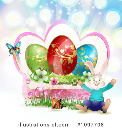 Royalty-Free (RF) Easter Clipart Illustration by merlinul - Stock Sample #1097708