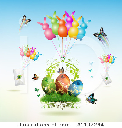 Royalty-Free (RF) Easter Clipart Illustration by merlinul - Stock Sample #1102264