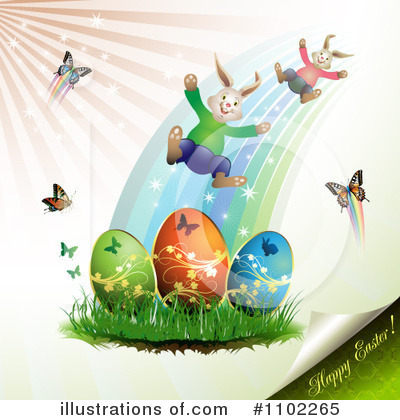 Royalty-Free (RF) Easter Clipart Illustration by merlinul - Stock Sample #1102265