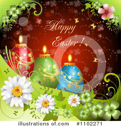 Royalty-Free (RF) Easter Clipart Illustration by merlinul - Stock Sample #1102271
