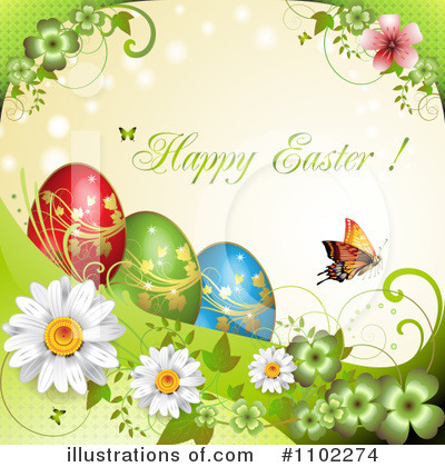 Royalty-Free (RF) Easter Clipart Illustration by merlinul - Stock Sample #1102274