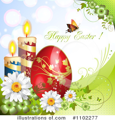 Royalty-Free (RF) Easter Clipart Illustration by merlinul - Stock Sample #1102277