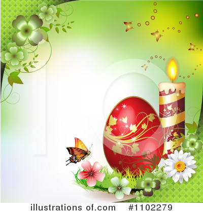 Royalty-Free (RF) Easter Clipart Illustration by merlinul - Stock Sample #1102279