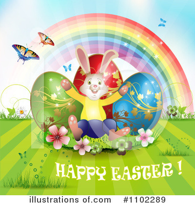 Royalty-Free (RF) Easter Clipart Illustration by merlinul - Stock Sample #1102289