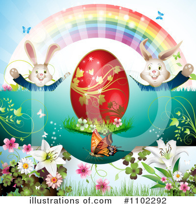 Royalty-Free (RF) Easter Clipart Illustration by merlinul - Stock Sample #1102292