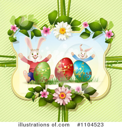 Royalty-Free (RF) Easter Clipart Illustration by merlinul - Stock Sample #1104523