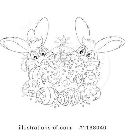 Royalty-Free (RF) Easter Clipart Illustration by Alex Bannykh - Stock Sample #1168040