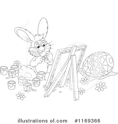 Royalty-Free (RF) Easter Clipart Illustration by Alex Bannykh - Stock Sample #1169366