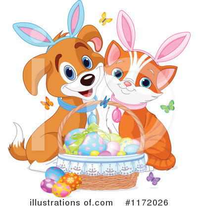 Kitten And Puppy Clipart #1172026 by Pushkin