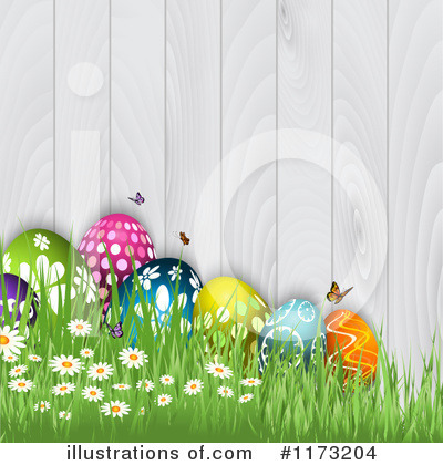 Royalty-Free (RF) Easter Clipart Illustration by KJ Pargeter - Stock Sample #1173204