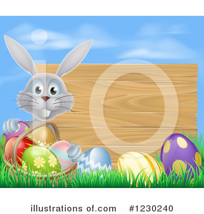 Royalty-Free (RF) Easter Clipart Illustration by AtStockIllustration - Stock Sample #1230240
